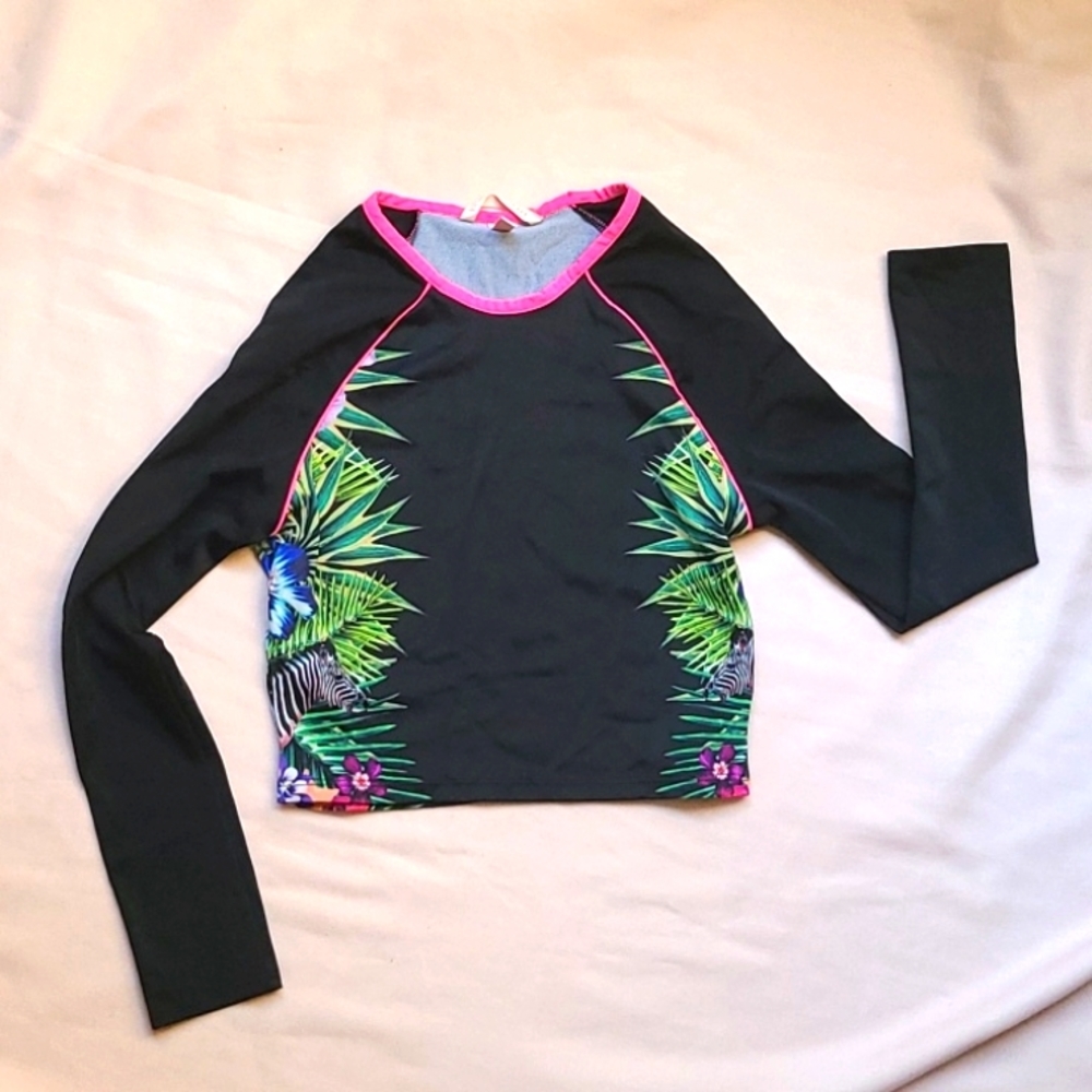 Victoria Secret long sleeve Swim Top/Rashguard szXS [971]